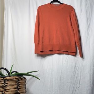 Rust colored Everlane sweater